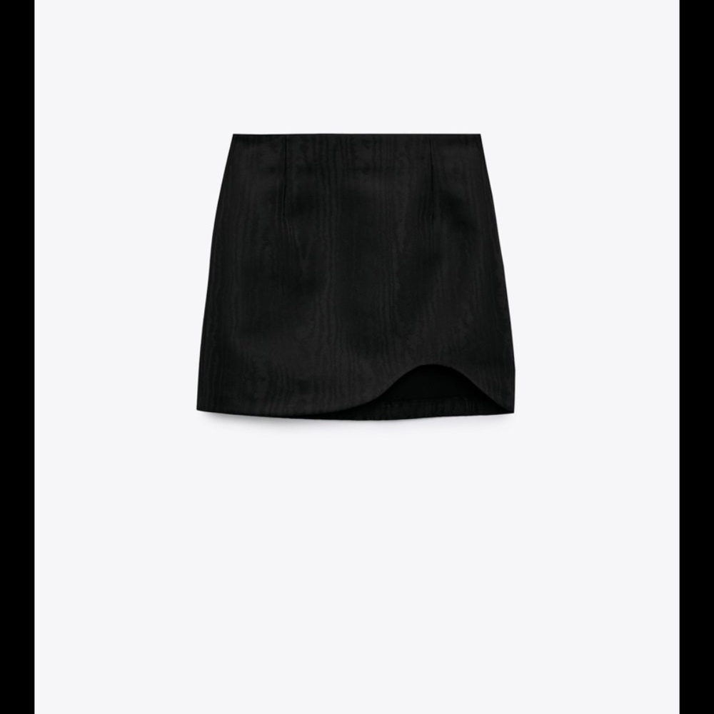 Zara Jacquard Mini Skirt